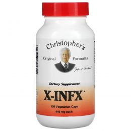 Christopher's Original Formulas, Формула от Инфекции 100 овощных капсул