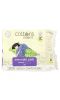 Cottons, 100% Natural Cotton Coversheet, Overnight Pads with Wings, Heavy, 10 Pads