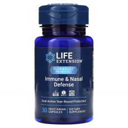 Life Extension, Florassist назальный, 30 вегетарианских капсул