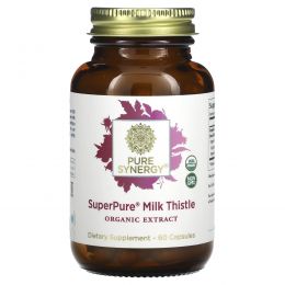 The Synergy Company, Pure Synergy, Organic Super Pure Milk Thistle Organic Extract , 60 Organic Vegetarian Caps