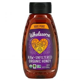 Wholesome, Organic Raw Unfiltered Honey, 16 oz (454 g)