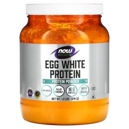 Now Foods, Протеин из яичного белка, 1.2 фунтов (544 г)