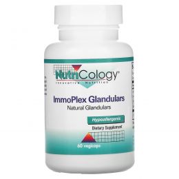 Nutricology, ImmoPlex  Glandular , 60 растительных капсул