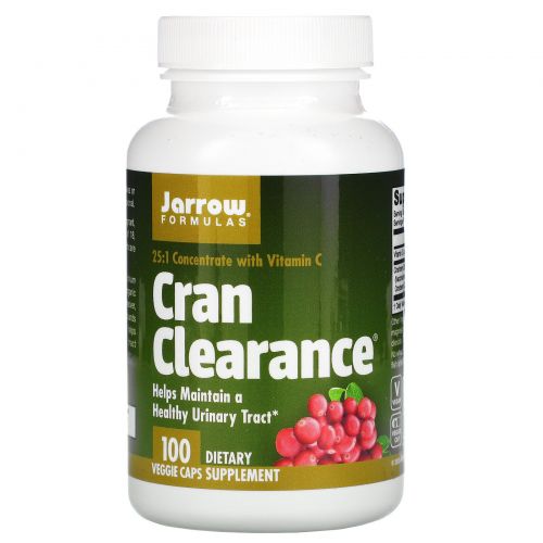 Jarrow Formulas, Cran Clearance, 100 капсул