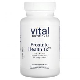 Vital Nutrients, Prostate Health TX`` 90 вегетарианских капсул