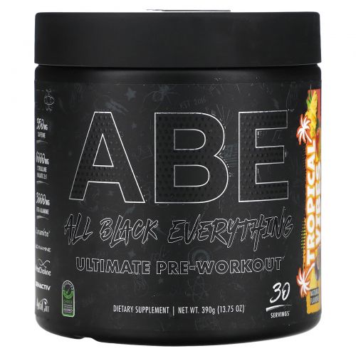 ABE, Ultimate Pre-Workout, предтренировочный комплекс, тропические фрукты, 390 г (13,75 унции)