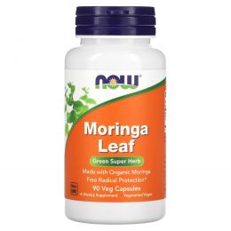 NOW Foods, Moringa Leaf, 90 Veg Capsules