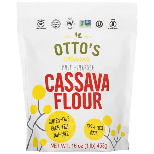 Otto's Naturals, Multi-Purpose Cassava Flour, 16 oz (453 g)