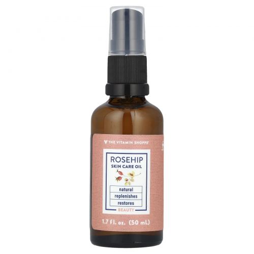 The Vitamin Shoppe, Масло для ухода за кожей из шиповника, 50 мл (1,7 жидк. унц.)