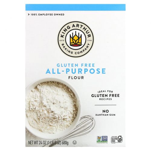 King Arthur Flour, Безглютеновая универсальная мука, 24 унций (680 г)