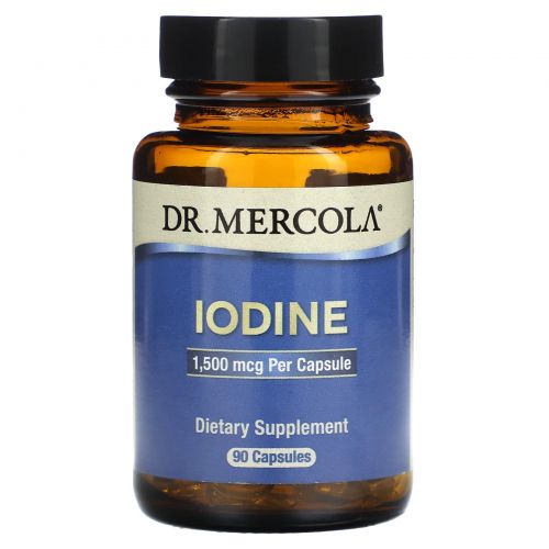 Dr. Mercola, Iodine, 1,500 mcg, 90 Capsules