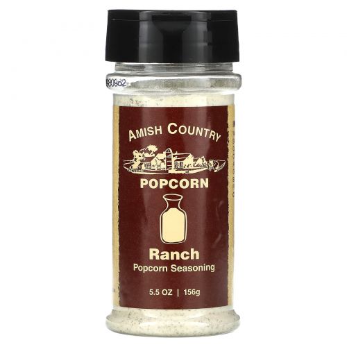 Amish Country Popcorn, Попкорн, Ranch, 156 г (5,5 унции)
