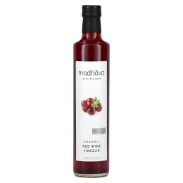 Madhava Natural Sweeteners, Органический красный винный уксус, 16,9 жидк. Унции