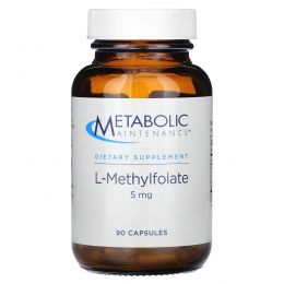 Metabolic Maintenance, L-Methylfolate, 5 mg , 90 Capsules