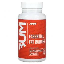 Raw Nutrition, незаменимый сжигатель жира, 60 вегетарианских капсул