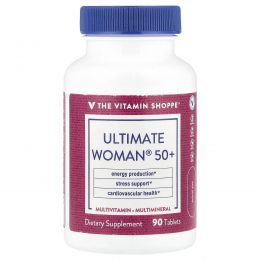 The Vitamin Shoppe, Ultimate Woman® 50+, мультивитамины и мультиминералы, 90 таблеток