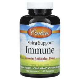 Carlson, Nutra-Support Immune, 200 капсул