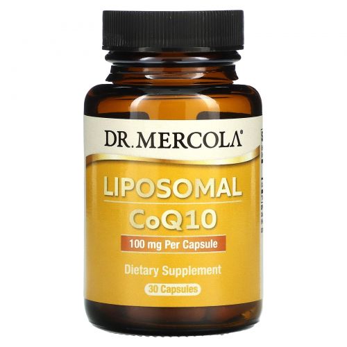 Dr. Mercola, Премиум добавки, CoQ10, 100 мг, 30 капсул