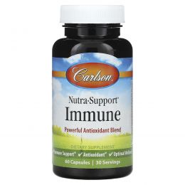 Carlson, Nutra-Support Immune, 60 капсул