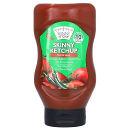 Skinny Pasta, Skinny Ketchup, острый и пряный, 470 г (16,57 унции)