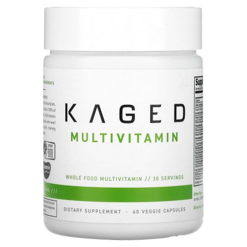 Kaged Muscle, MultiVitamin, 60 Veggie Capsules