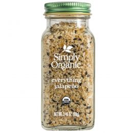 Simply Organic, Халапеньо (Everything), 98 г (3,46 унции)