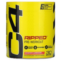 Cellucor, C4 Ripped, перед тренировкой, вишневй лаймад, 6,34 унц. (180 г)