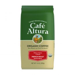 Cafe Altura, Organic Coffee, French Roast, Whole Bean, 10 oz (283 g)