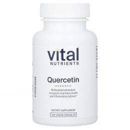 Vital Nutrients, Quercetin, 250 mg, 100 Vegetarian Capsules