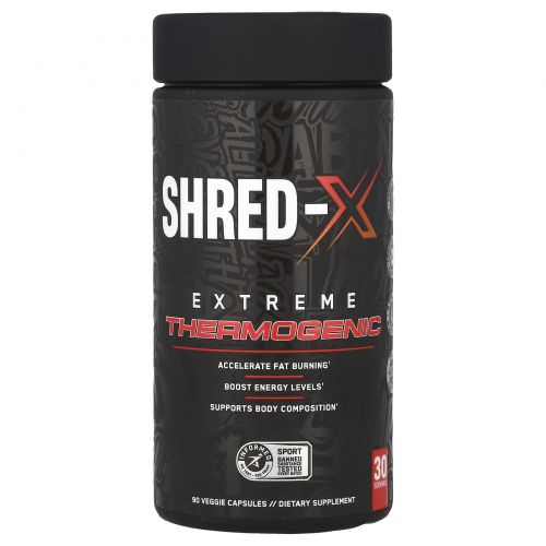 ABE, Shred-X, Extreme Thermogenic, 90 растительных капсул