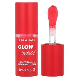 I Dew Care, Glow Easy, масло для губ с витамином С, гранат, 6 мл (0,20 жидк. унции)