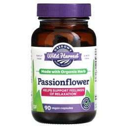 Oregon's Wild Harvest, Passionflower, 90 Gelatin Capsules