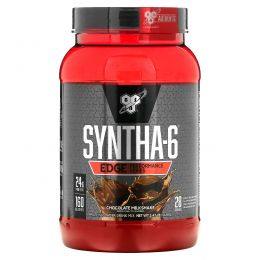BSN, Syntha-6 Edge, питьевая смесь белкового порошка, вкус шоколадного молочного коктейля, 2,35 фунта (1,06 кг)