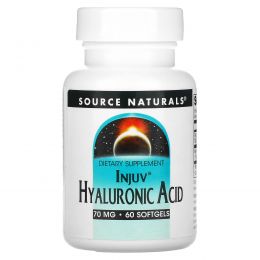 Source Naturals, Гиалуроновая кислота, 70 мг, 60 капсул