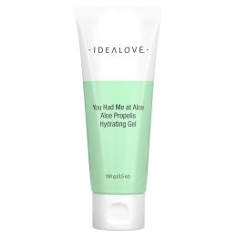 Idealove, You had me at Aloe, увлажняющий гель с алоэ и прополисом, 100 г (3,5 унции)