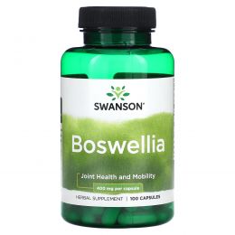 Swanson, Босвеллия, 400 мг, 100 капсул