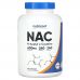 Nutricost, NAC, 600 мг, 240 капсул