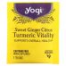 Yogi Tea, Sweet Ginger Citrus Turmeric Vitality, Caffeine Free, 16 Tea Bags, 1.12 oz (32 g)