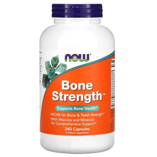 Now Foods, Bone Strength, 240 капсул