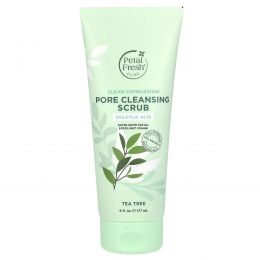 Petal Fresh, Pure, Clear Complexion, скраб для очищения пор, чайное дерево, 177 мл (6 жидк. унций)