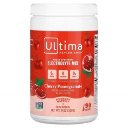 Ultima Replenisher, Ultima Replenisher, смесь электролитов, вишня и гранат, 306 г (11 унций)