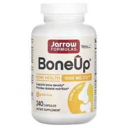 Jarrow Formulas, Bone-Up, усиленна формула кальция, 240 капсул