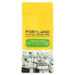 Portland Coffee Roasters, Органический кофе, цельные зерна, средней обжарки, Portland House, 340 г (12 унций)