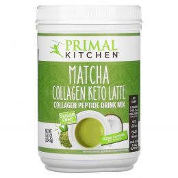 Primal Kitchen, Collagen Keto Latte, Matcha, 9.33 oz (264.6 g)