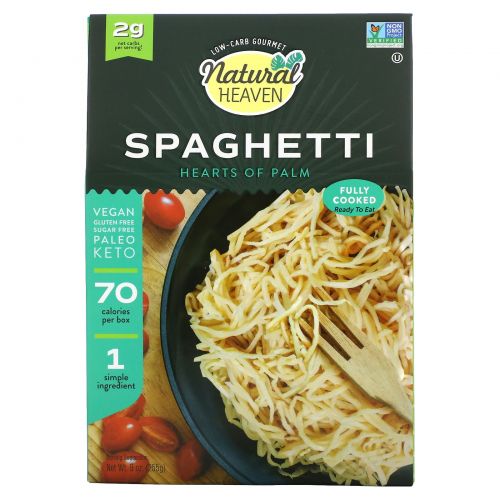 Natural Heaven, Hearts of Palm, Spaghetti, 9 oz (255 g)