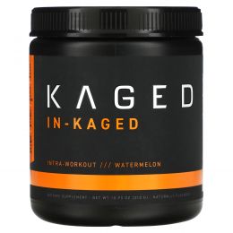 Kaged Muscle, Топливо для тренировок In-Kaged, арбуз, 11,97 унции (339 г)
