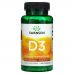 Swanson, Vitamin D3,  2,000 IU, 250 Capsules