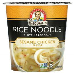 Dr. McDougall's, Rice Noodle, Sesame Chicken, 1.3 oz (37 g)