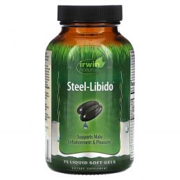 Irwin Naturals, Steel Libido, 75 жидких желатиновых капсул