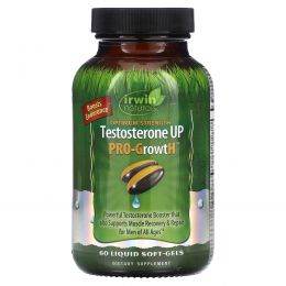 Irwin Naturals, Optimum-Strength Testosterone UP Pro-GrowtH, 60 мягких таблеток